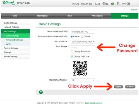 smartbro login|How to Change Your Smart Bro Pocket WiFi Password.